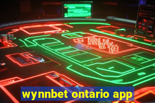 wynnbet ontario app