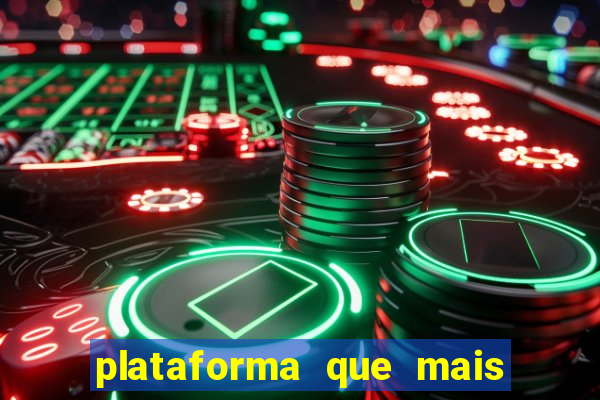 plataforma que mais paga slots