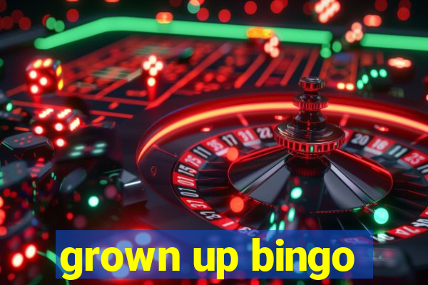 grown up bingo