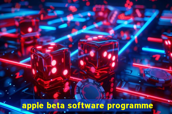 apple beta software programme