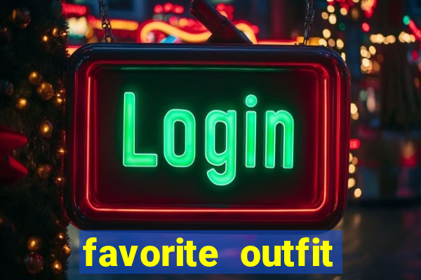 favorite outfit kink bingo