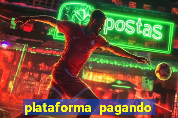 plataforma pagando no cadastro slot