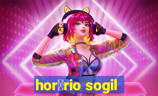 hor谩rio sogil