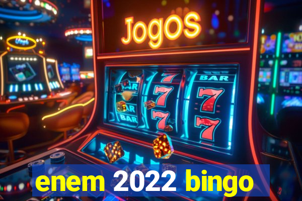 enem 2022 bingo