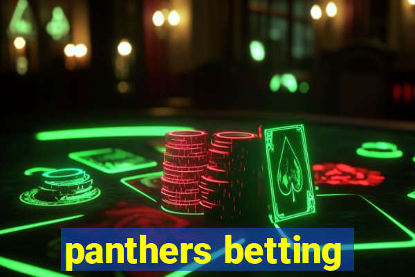 panthers betting