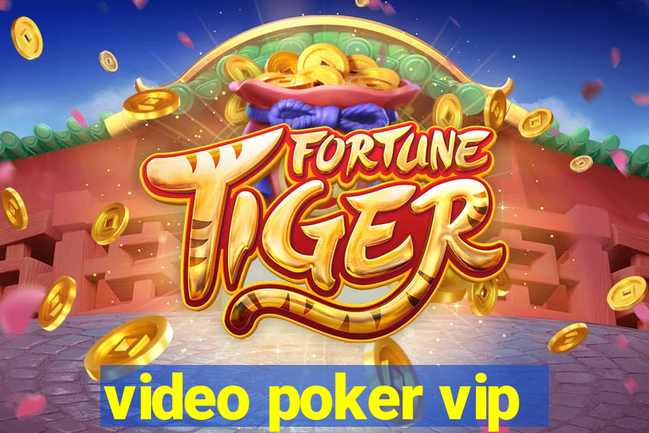 video poker vip