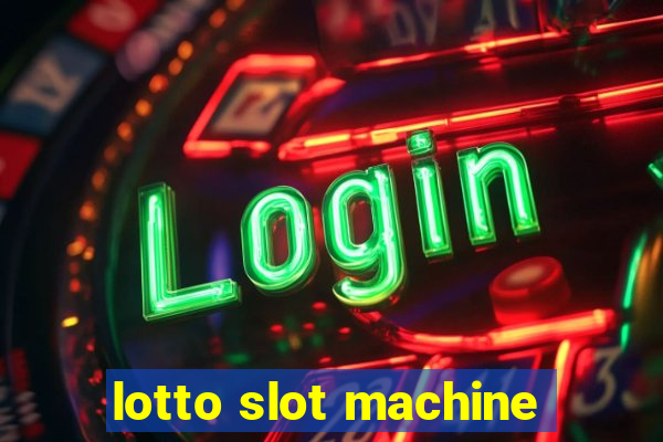 lotto slot machine