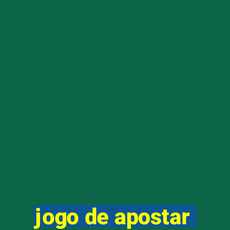 jogo de apostar