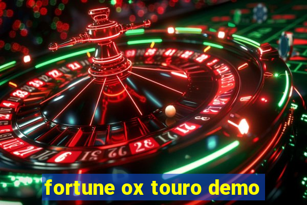 fortune ox touro demo