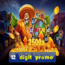 12 digit promo code party casino