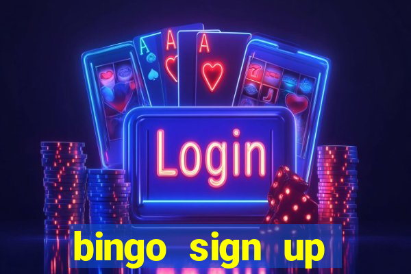 bingo sign up offers no wagering