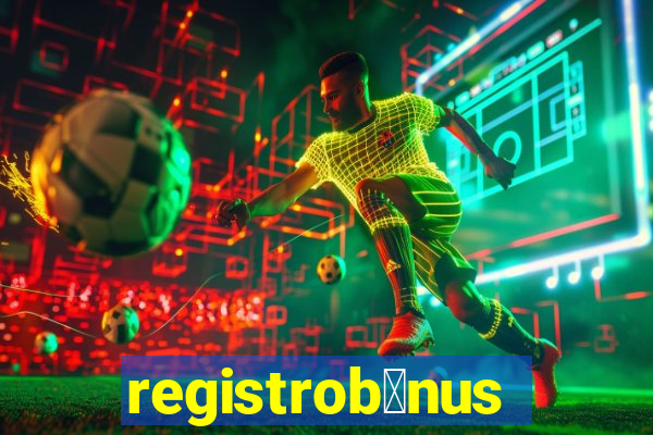 registrob么nus