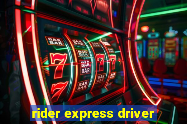 rider express driver