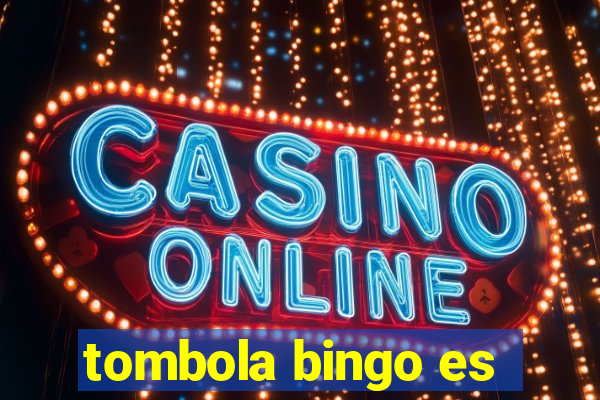 tombola bingo es