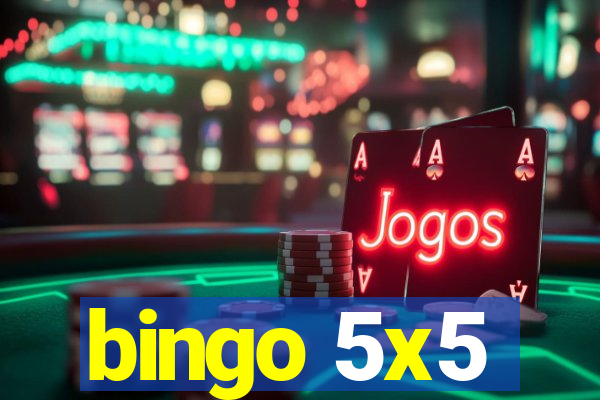 bingo 5x5