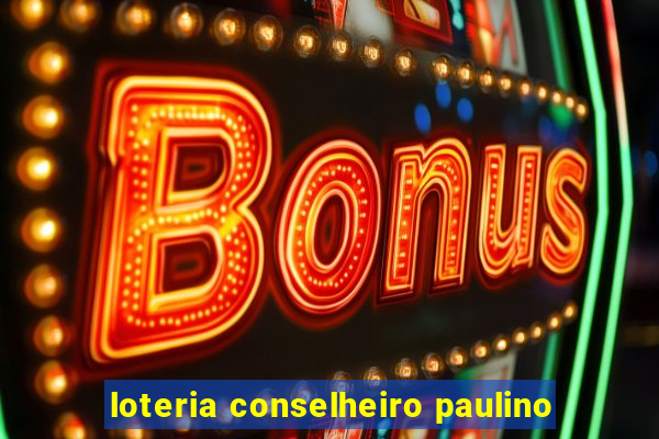 loteria conselheiro paulino