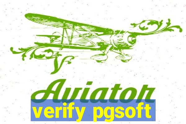 verify pgsoft