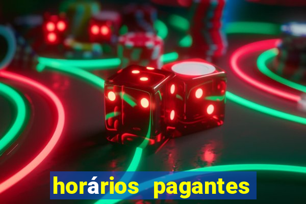 horários pagantes do fortune dragon