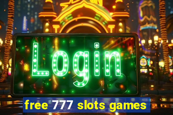 free 777 slots games