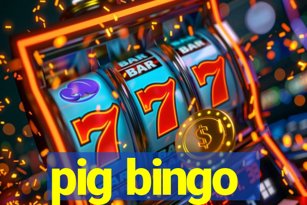 pig bingo