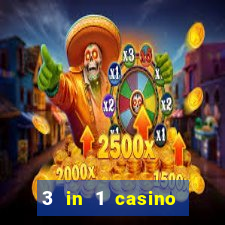 3 in 1 casino game set