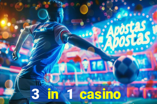 3 in 1 casino game set