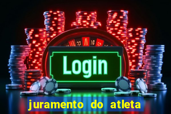 juramento do atleta jogos internos