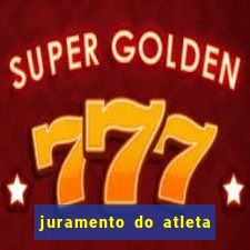 juramento do atleta jogos internos