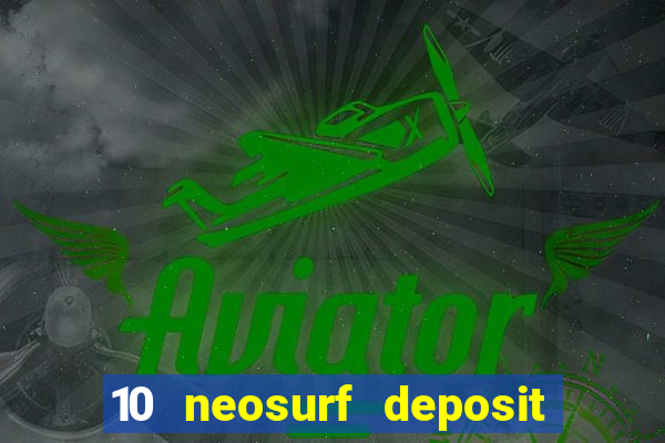 10 neosurf deposit casinos australia