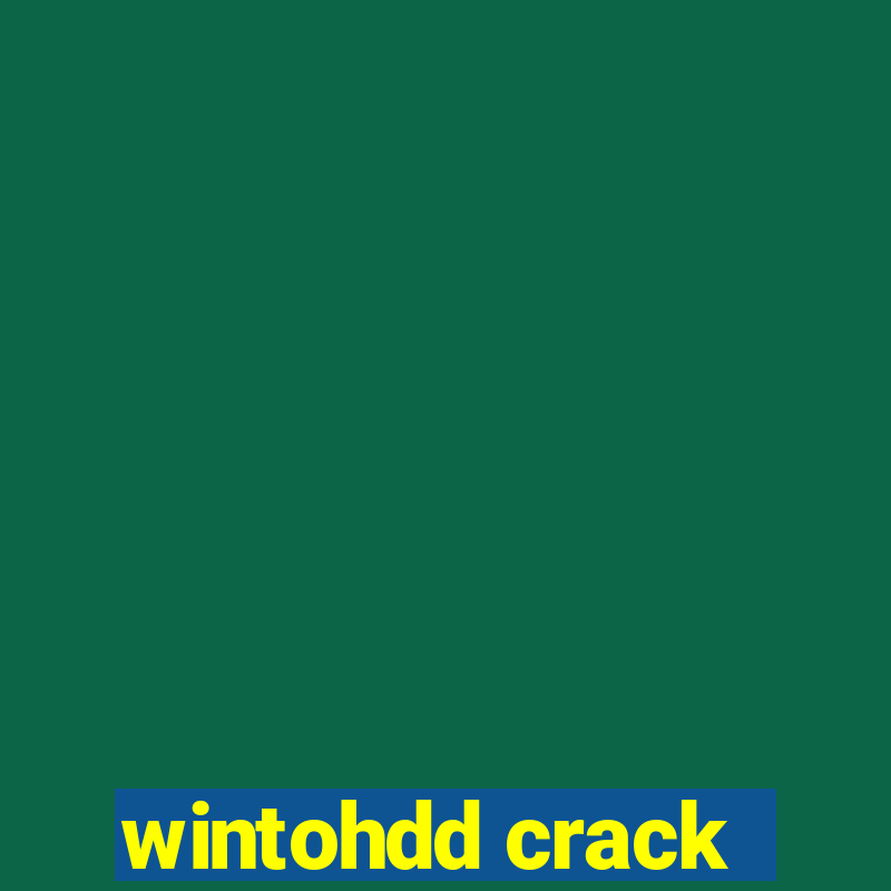 wintohdd crack