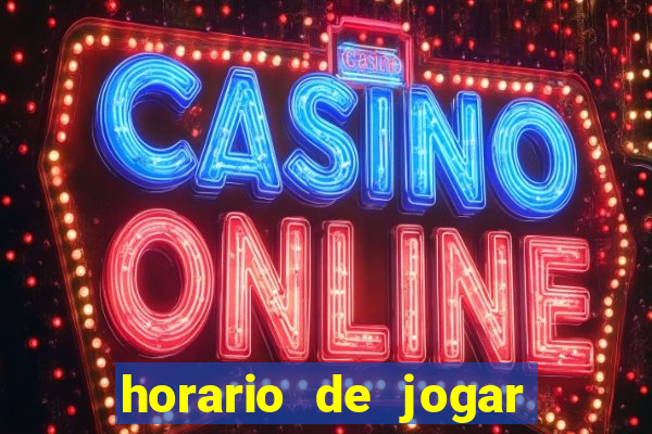 horario de jogar fortune rabbit