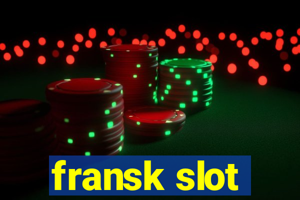 fransk slot