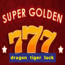 dragon tiger luck demo pg slot