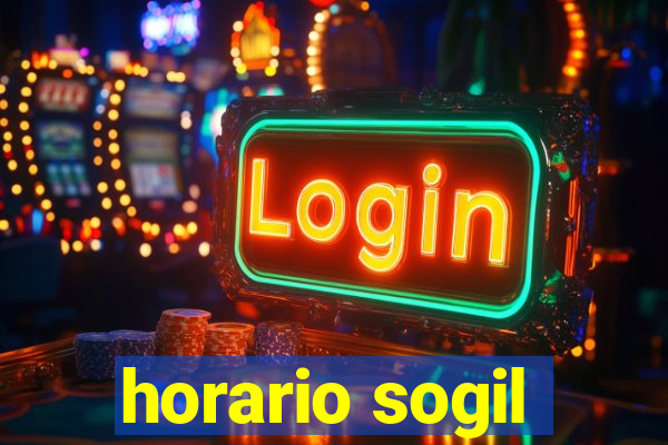 horario sogil