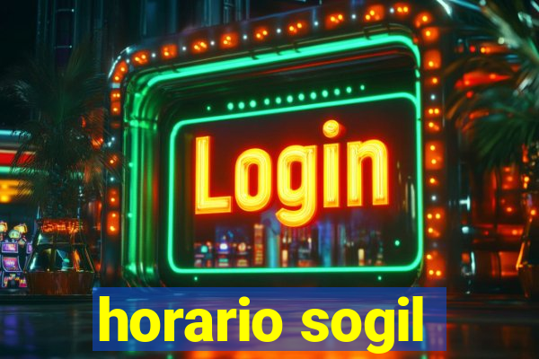 horario sogil