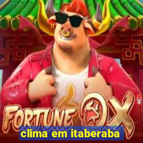 clima em itaberaba