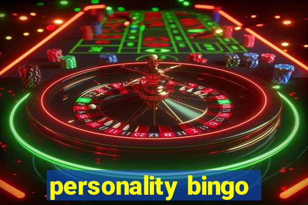 personality bingo