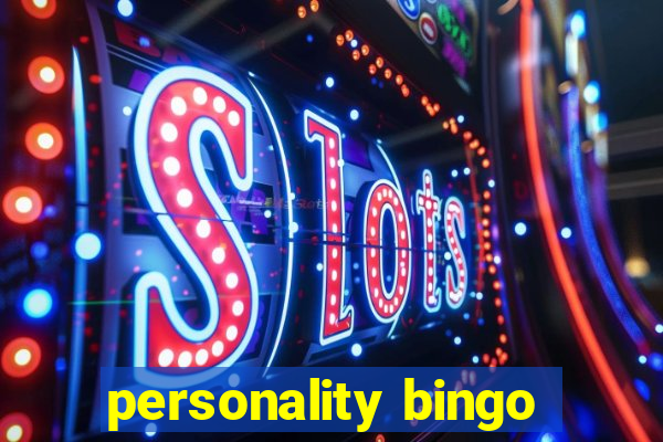 personality bingo