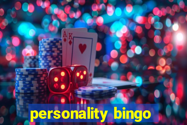 personality bingo