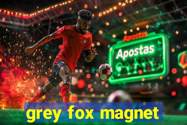 grey fox magnet