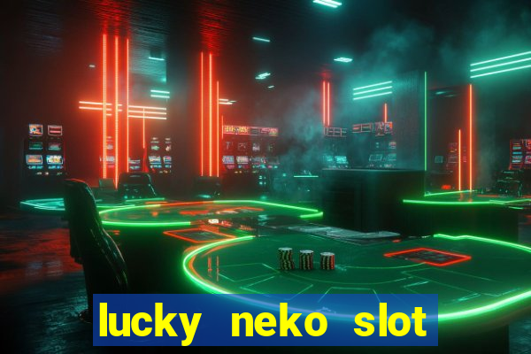 lucky neko slot logo png