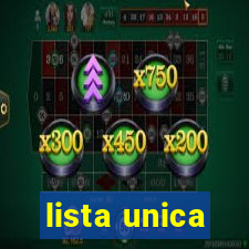 lista unica