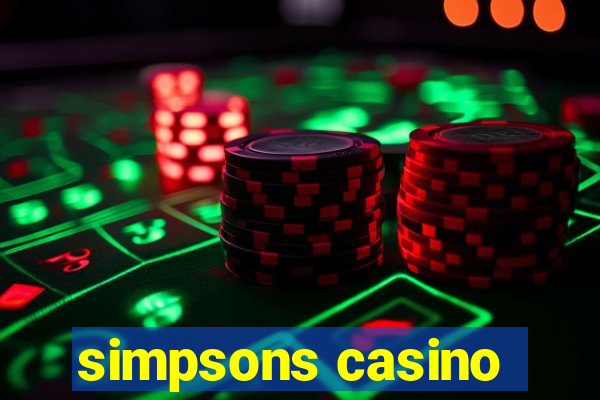 simpsons casino