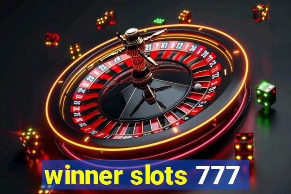 winner slots 777