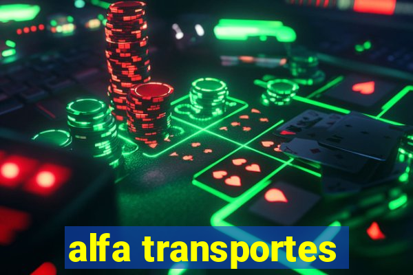 alfa transportes