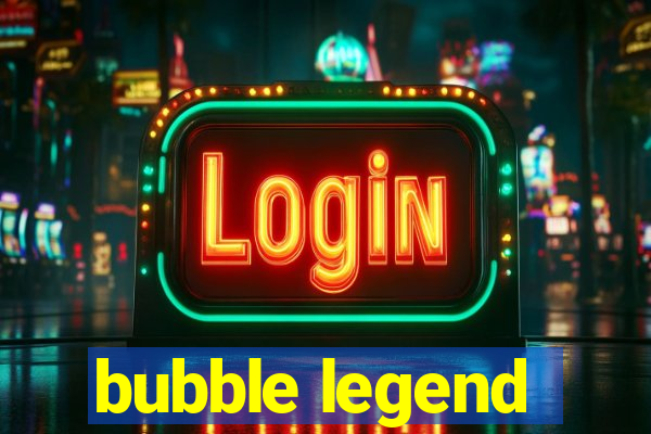 bubble legend