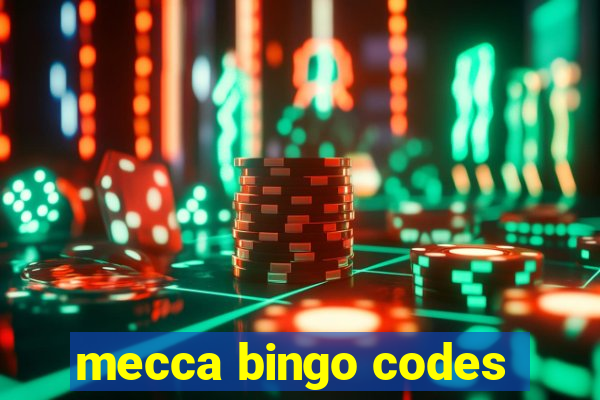 mecca bingo codes