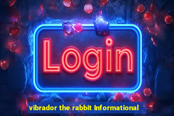 vibrador the rabbit Informational