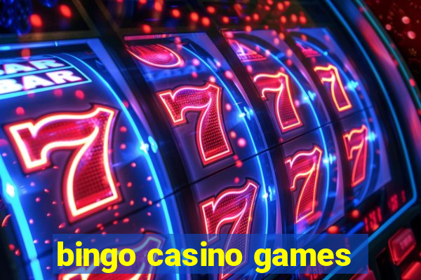 bingo casino games