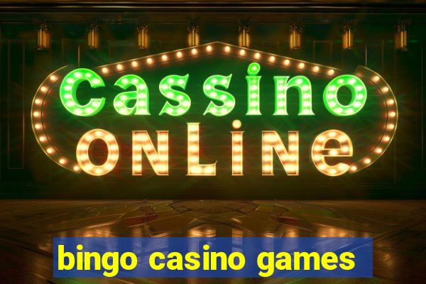 bingo casino games